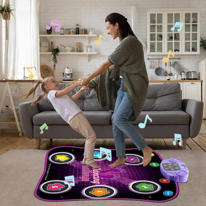 Light Dance Mat with Bluetooth Music