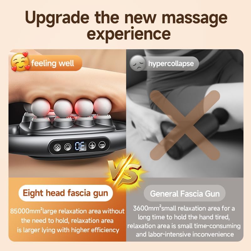 ueeway 16-Head Massage Gun Pro