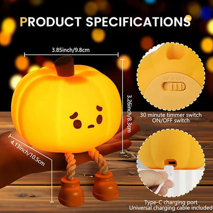 Halloween Pumpkin Night Light