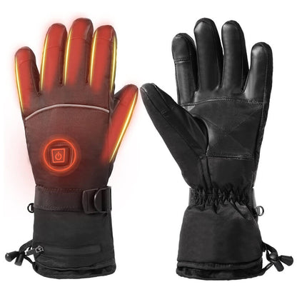 ueeway Leather Rechargeable Heated Gloves