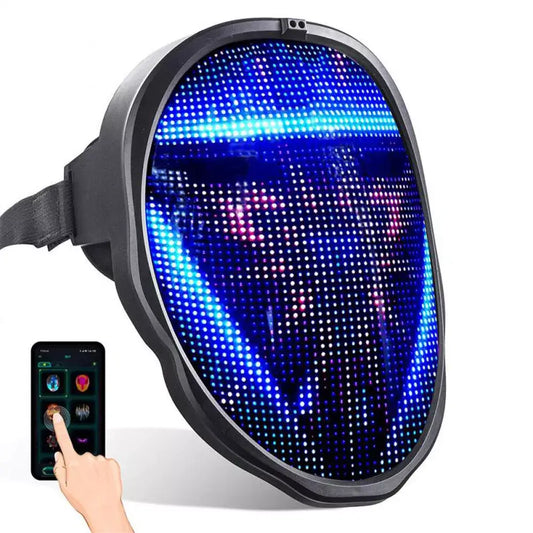 Customized Smart Shining LED Mask