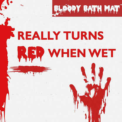 ueeway bloody bath mat